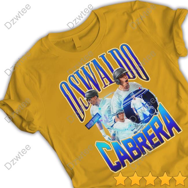 Official Oswaldo Cabrera New York Signature Series shirt - Limotees