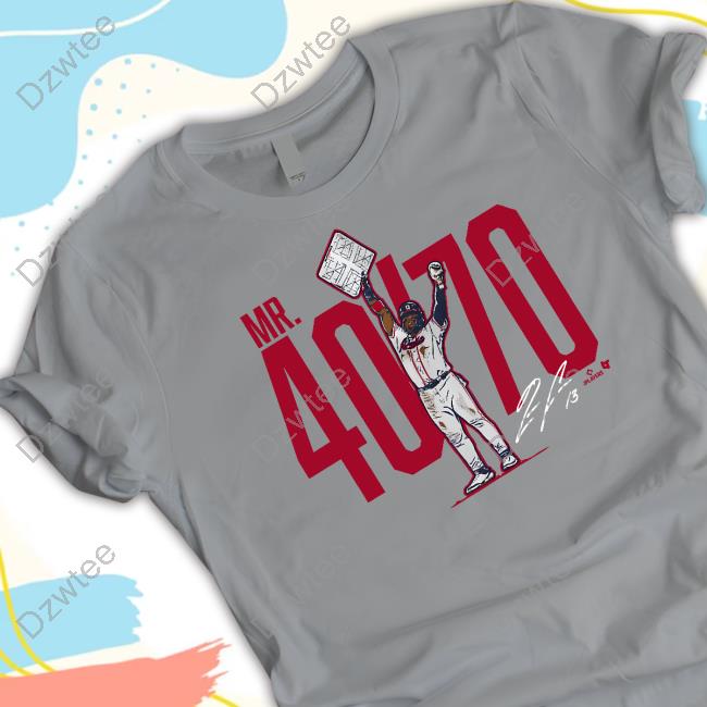 Ronald Acuña Jr: Mr. 40/70, Adult T-Shirt / Large - MLB - Sports Fan Gear | breakingt